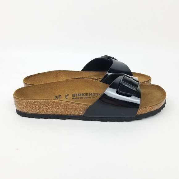 Birkenstock Shoes - Birkenstock Madrid Patent Black Size 7